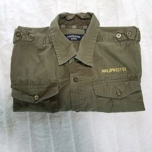 Army Style Button down shirt